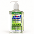 PURELL Naturals 8 fl oz pump bottle, illustrative hero setting; props not included