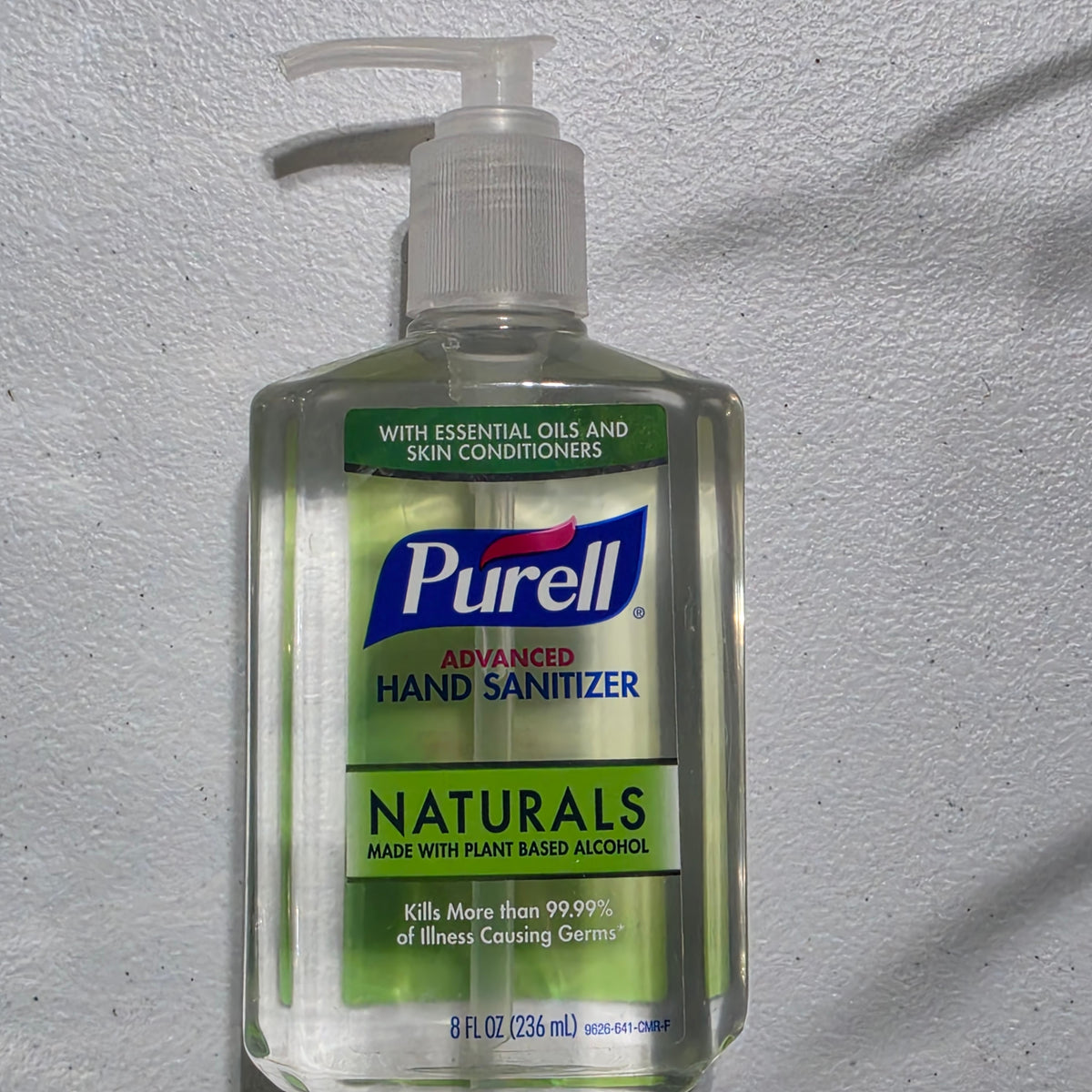 PURELL Naturals 8 fl oz pump bottle, actual owner photo owner-front
