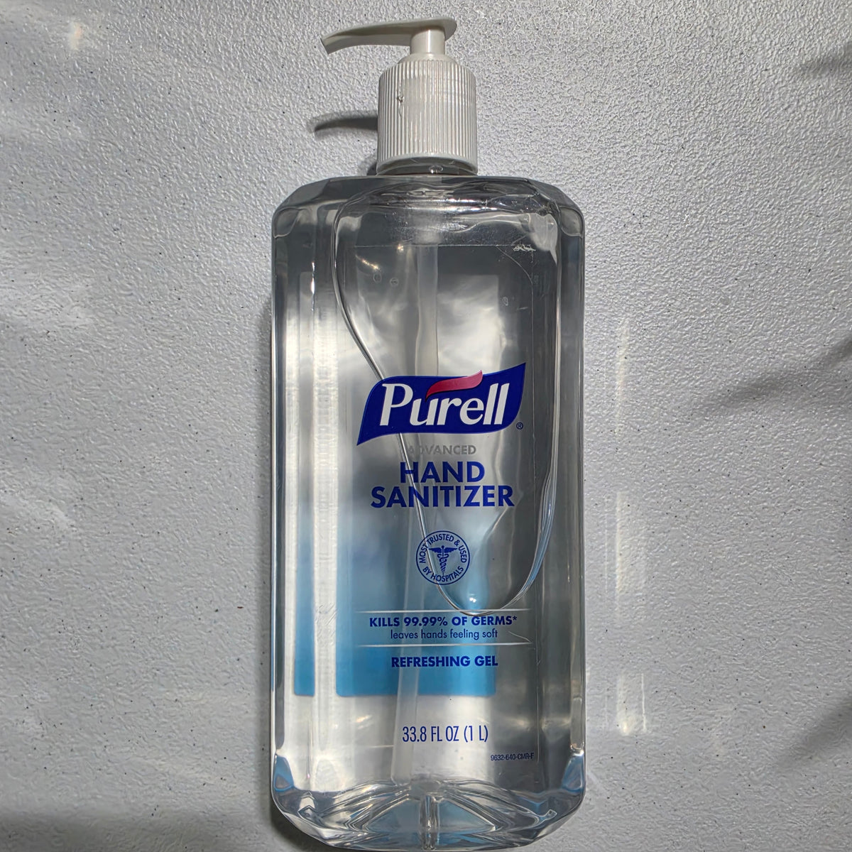 Actual PURELL Advanced Refreshing Gel 1 L pump bottle front