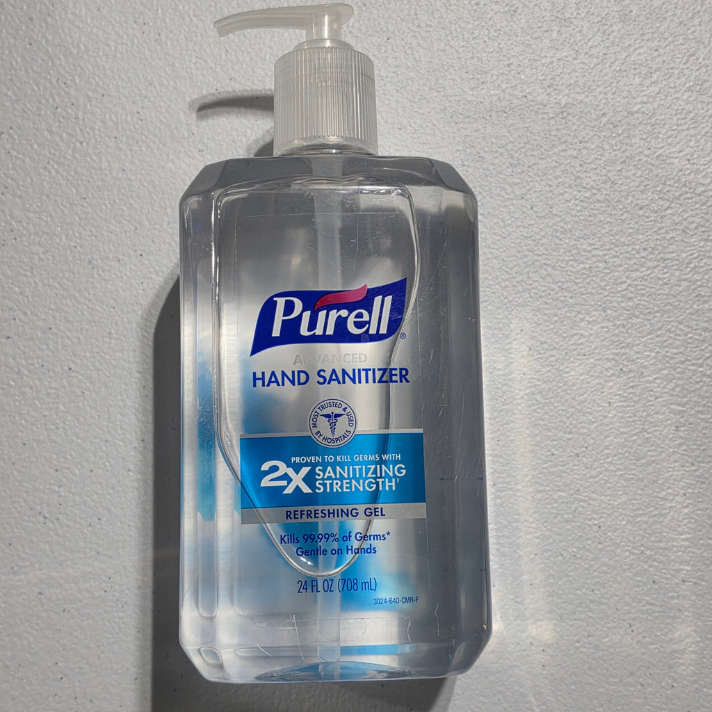 Owner photo of the actual PURELL 24 fl oz bottle