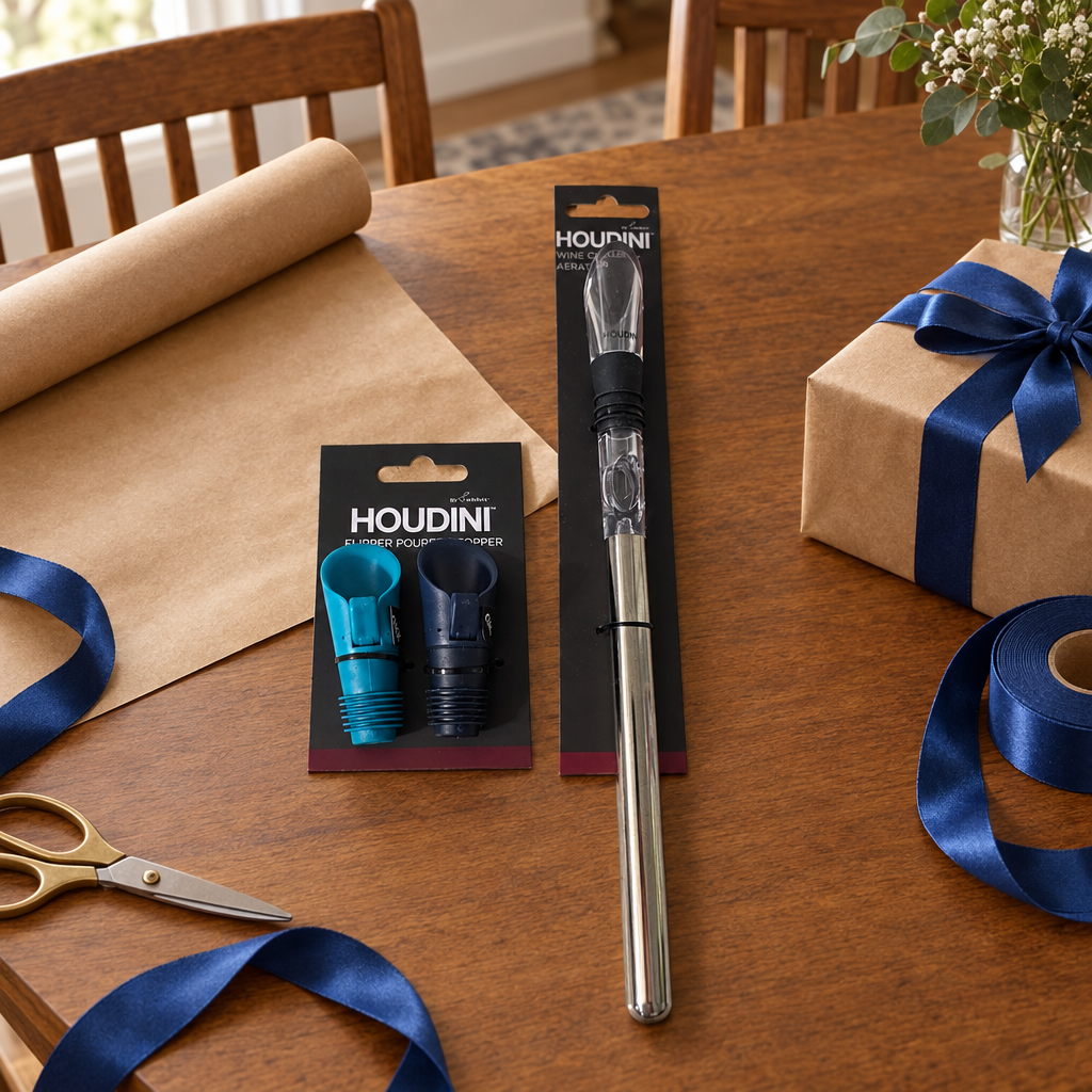 Revised gift-preparation lifestyle scene