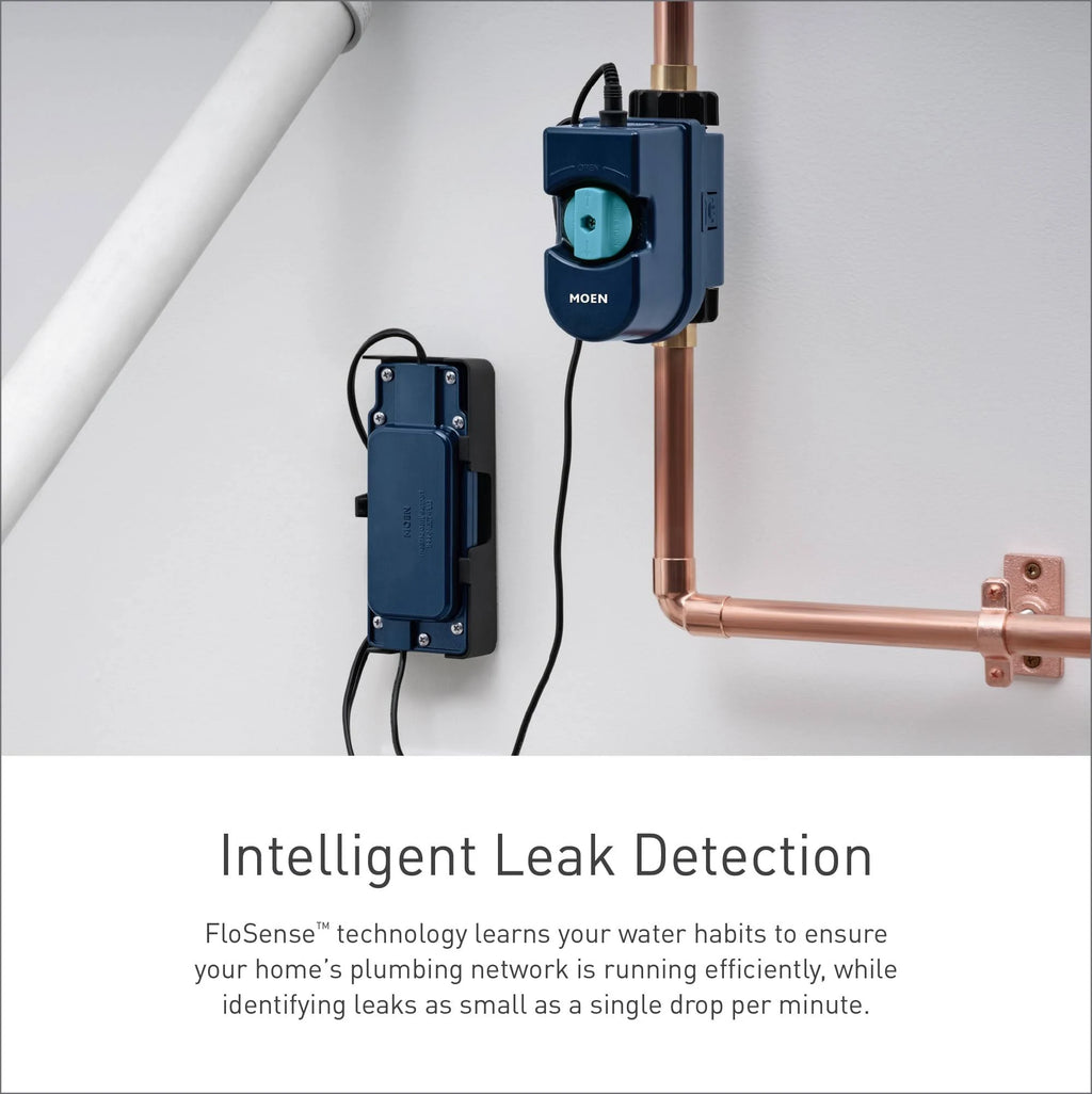 Moen Flo Smart Water Monitor & Shutoff Valve, 3/4 in – New