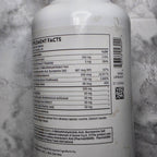 Thorne Deproloft-HF actual Supplement Facts and UPC label