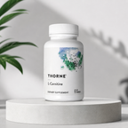 Thorne L-Carnitine 330 mg 60 capsules clean studio lifestyle image