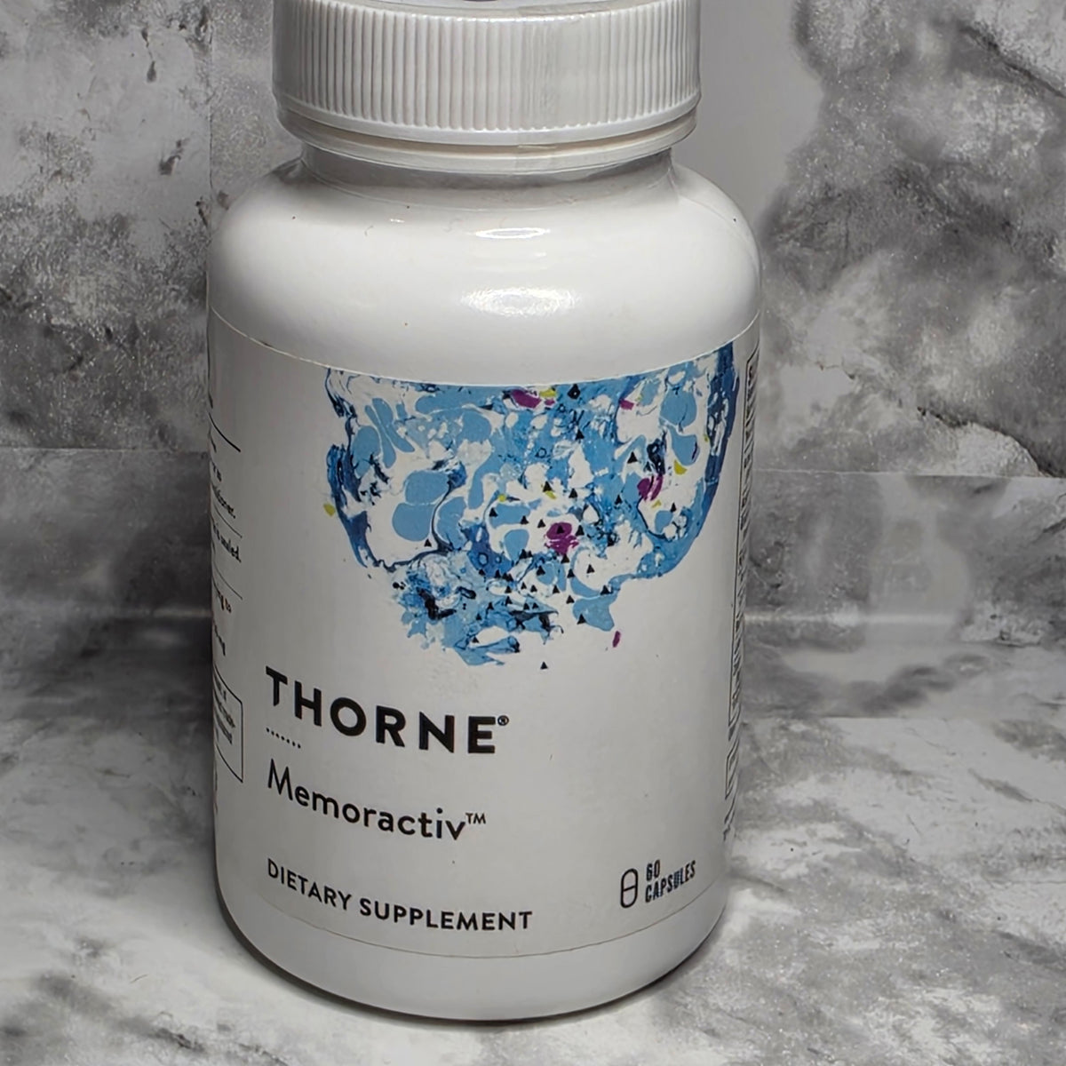 Thorne Memoractiv 60 capsules - real product photo