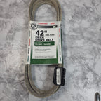 Genuine Troy-Bilt/MTD 42-inch deck drive belt in original retail package, actual More4less Outlet inventory