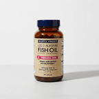 AI-generated studio view of Wiley's Finest Prenatal DHA 180-softgel bottle