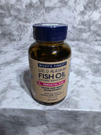 Actual stocked Wiley's Finest Prenatal DHA bottle, 60 softgels