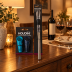 Wine-night dining scene